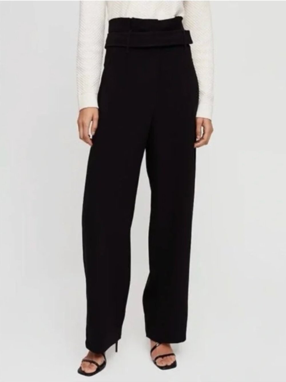 Aritzia Babaton High Waisted Belted Trouser